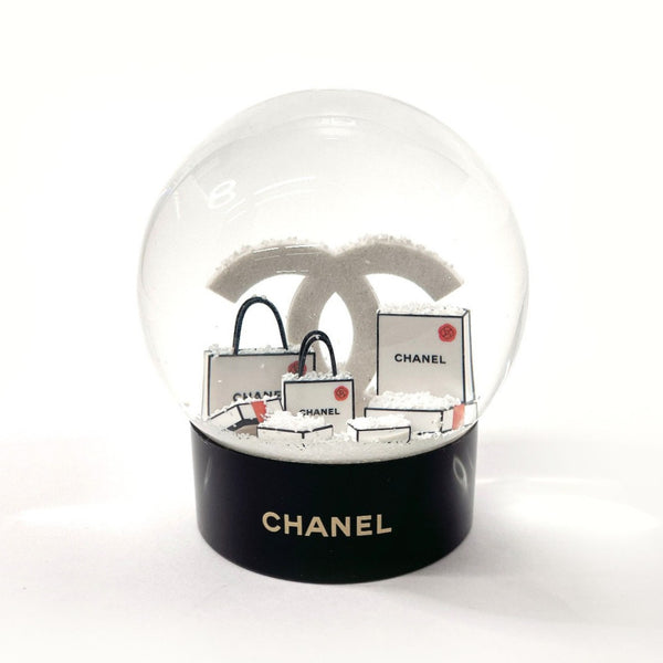 CHANEL object Snow globe 2019 Novelty for Overseas VIP Customers Only Glass/plastic clear clear unisex Second hand