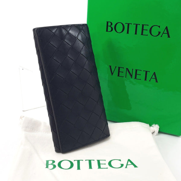 BOTTEGAVENETA Bill Compartment Intrecciato leather Black mens Second hand