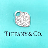 TIFFANY&Co. Pendant top Notes heart tag Silver925 Silver Women Second hand