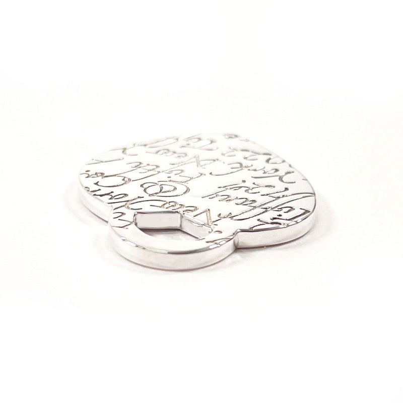 TIFFANY&Co. Pendant top Notes heart tag Silver925 Silver Women Second hand