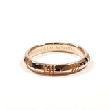 TIFFANY&Co. Ring Atlas X Closed Narrow K18 Pink Gold #US 4 3/4 Pink gold Women Second hand