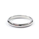 CARTIER Ring 1895 Wedding Ring Pt950Platinum #US 4 3/4 Silver GN5556 Women Second hand