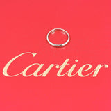 CARTIER Ring 1895 Wedding Ring Pt950Platinum #US 4 3/4 Silver HQ6494 Women Second hand