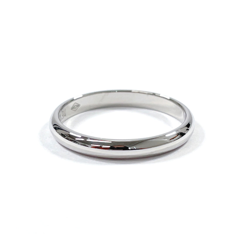 CARTIER Ring 1895 Wedding Ring Pt950Platinum #US 4 3/4 Silver HQ6404 Women Second hand