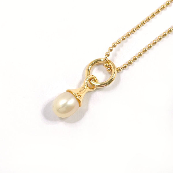 agete Necklace K18 yellow gold/Pearl gold Women Second hand