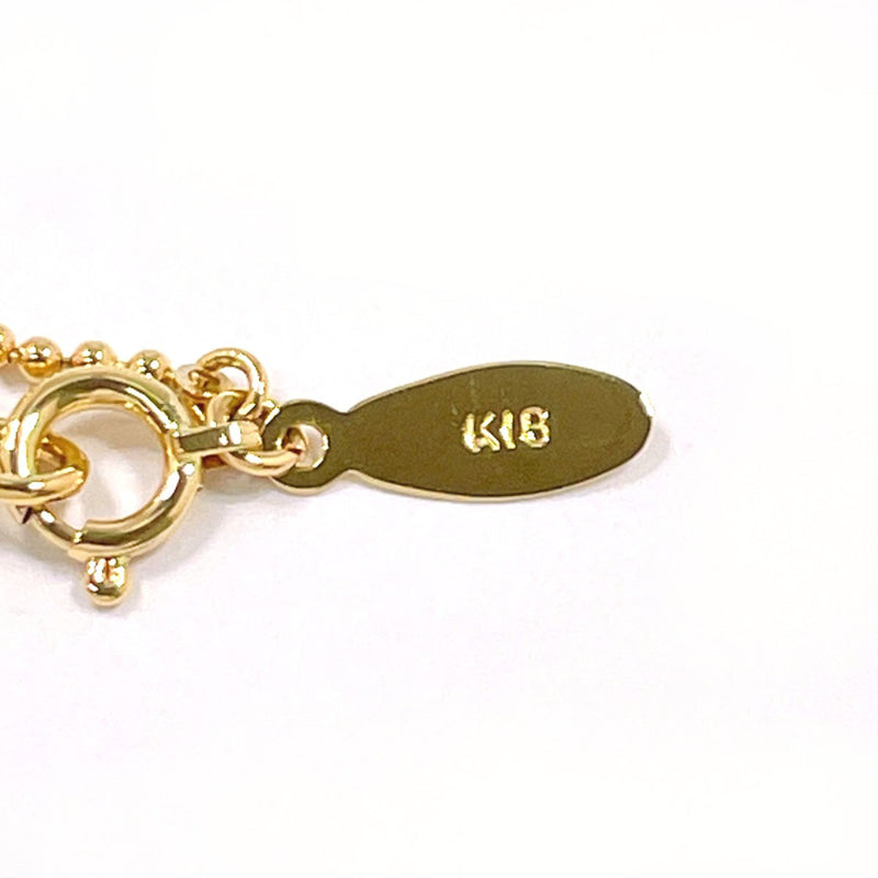agete Necklace K18 yellow gold/Pearl gold Women Second hand