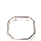GUCCI Ring Octagonal K18 white gold/diamond #US 3 1/2 Silver Women Second hand