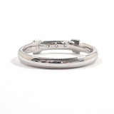 Burberrys Ring Pt900Platinum/diamond #US 5 3/4 Silver Women Second hand