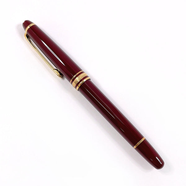 MONTBLANC fountain pen 4810 Meisterstic Classic 145 Synthetic resin/K14 Gold Bordeaux unisex Second hand