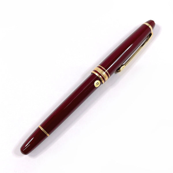 MONTBLANC fountain pen 4810 Meisterstic Classic 145 Synthetic resin/K14 Gold Bordeaux unisex Second hand