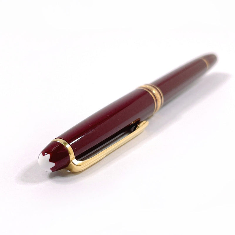 MONTBLANC fountain pen 4810 Meisterstic Classic 145 Synthetic resin/K14 Gold Bordeaux unisex Second hand
