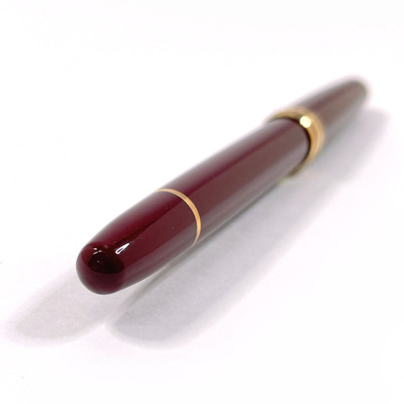 MONTBLANC fountain pen 4810 Meisterstic Classic 145 Synthetic resin/K14 Gold Bordeaux unisex Second hand