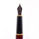 MONTBLANC fountain pen 4810 Meisterstic Classic 145 Synthetic resin/K14 Gold Bordeaux unisex Second hand
