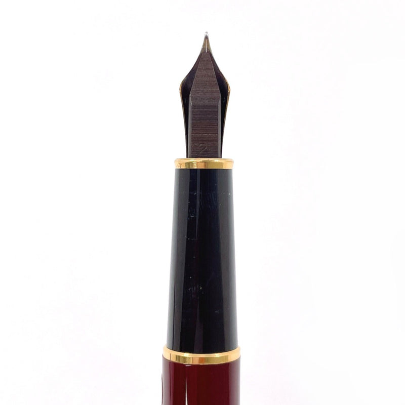 MONTBLANC fountain pen 4810 Meisterstic Classic 145 Synthetic resin/K14 Gold Bordeaux unisex Second hand