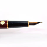 MONTBLANC fountain pen 4810 Meisterstic Classic 145 Synthetic resin/K14 Gold Bordeaux unisex Second hand
