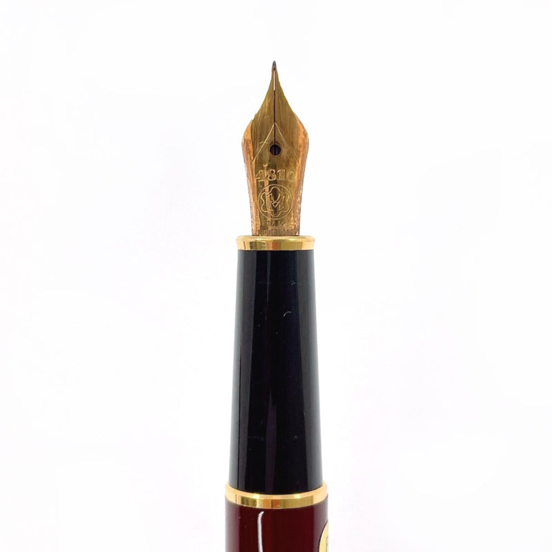 MONTBLANC fountain pen 4810 Meisterstic Classic 145 Synthetic resin/K14 Gold Bordeaux unisex Second hand