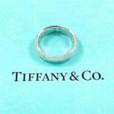 TIFFANY&Co. Ring Streamerica K18 white gold/diamond #US 4 3/4 Silver Women Second hand