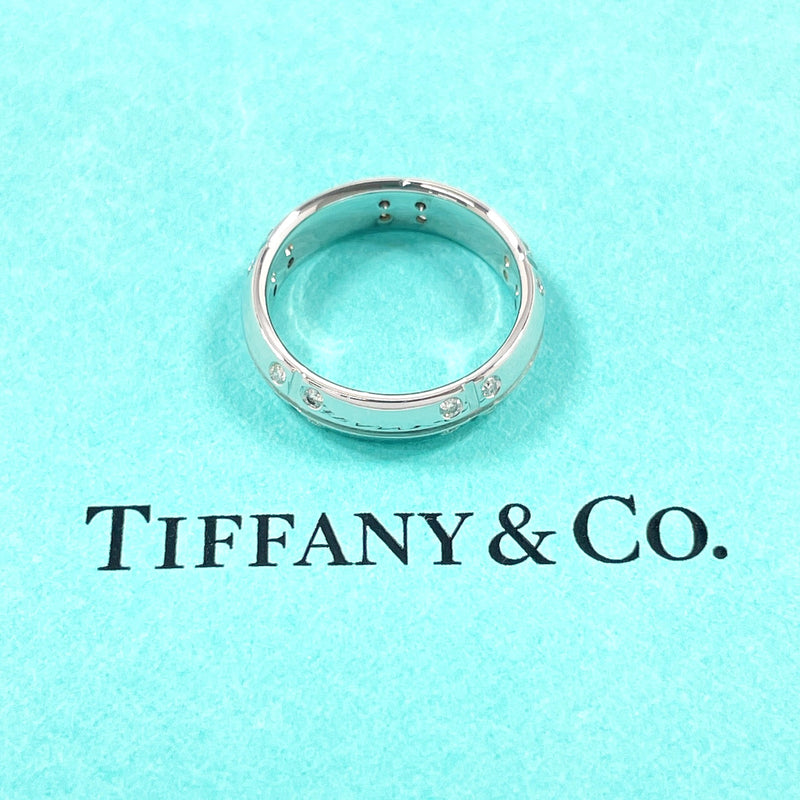 TIFFANY&Co. Ring Streamerica K18 white gold/diamond #US 4 3/4 Silver Women Second hand