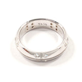 TIFFANY&Co. Ring Streamerica K18 white gold/diamond #US 4 3/4 Silver Women Second hand