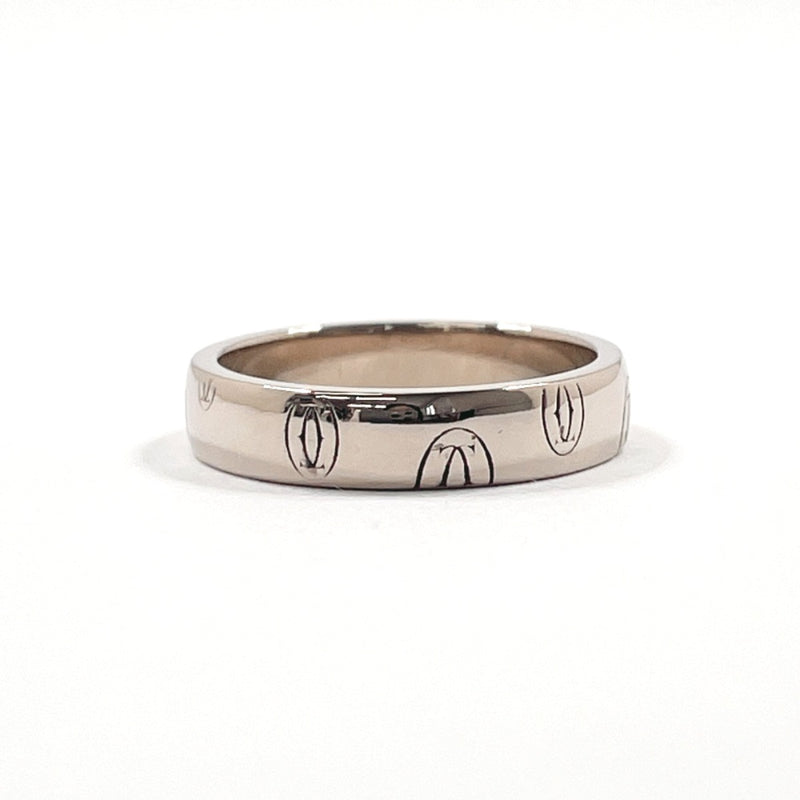 CARTIER Ring B4050949 happy Birthday K18 white gold #US 4 3/4 Silver BU1915 Women Second hand