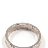 CARTIER Ring B4050949 happy Birthday K18 white gold #US 4 3/4 Silver BU1915 Women Second hand