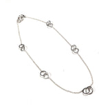 TIFFANY&Co. Necklace 1837 Interlocking Multi Circles Silver925 Silver Women Second hand
