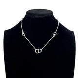TIFFANY&Co. Necklace 1837 Interlocking Multi Circles Silver925 Silver Women Second hand