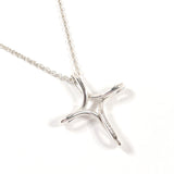 TIFFANY&Co. Necklace Infinity cross Elsa Peretti Silver925 Silver Women Second hand