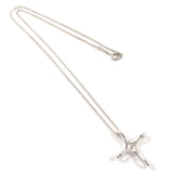 TIFFANY&Co. Necklace Infinity cross Elsa Peretti Silver925 Silver Women Second hand