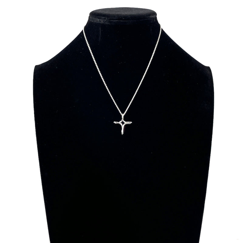 TIFFANY&Co. Necklace Infinity cross Elsa Peretti Silver925 Silver Women Second hand