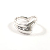 TIFFANY&Co. Ring Curved Wave Heart Elsa Peretti Silver925 #US 5 1/4 Silver Women Second hand