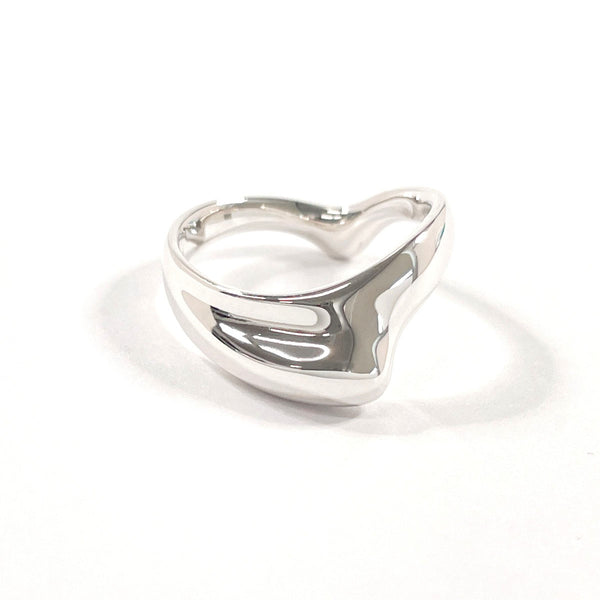TIFFANY&Co. Ring Curved Wave Heart Elsa Peretti Silver925 #US 5 1/4 Silver Women Second hand