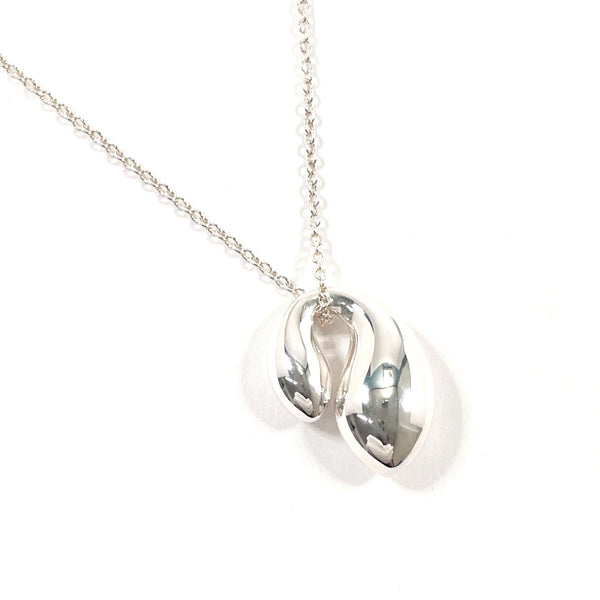TIFFANY&Co. Necklace Double teardrop Elsa Peretti Silver925 Silver Women Second hand