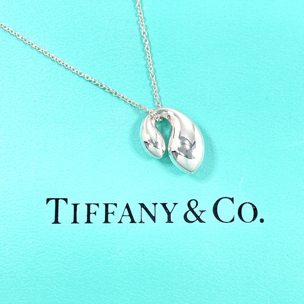 TIFFANY&Co. Necklace Double teardrop Elsa Peretti Silver925 Silver Women Second hand
