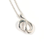 TIFFANY&Co. Necklace open wave Elsa Peretti Silver925 Silver Women Second hand