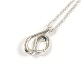 TIFFANY&Co. Necklace open wave Elsa Peretti Silver925 Silver Women Second hand
