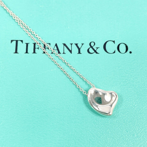 TIFFANY&Co. Necklace Full heart Elsa Peretti Silver925 Silver Women Second hand