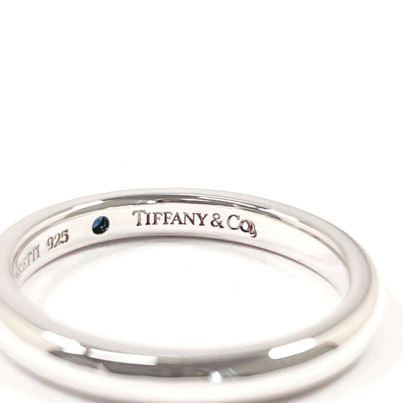 TIFFANY&Co. Ring Stacking band Elsa Peretti Silver925/sapphire #US 4 1/2 Silver Women Second hand