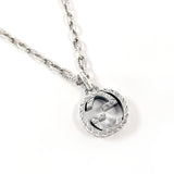 GUCCI Necklace Interlocking G Silver925 Silver unisex Second hand