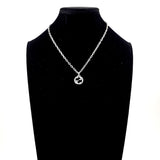 GUCCI Necklace Interlocking G Silver925 Silver unisex Second hand