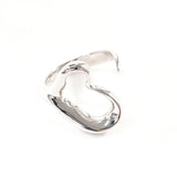 TIFFANY&Co. Ring Open heart Elsa Peretti Silver925 #US 6 3/4 Silver Women Second hand