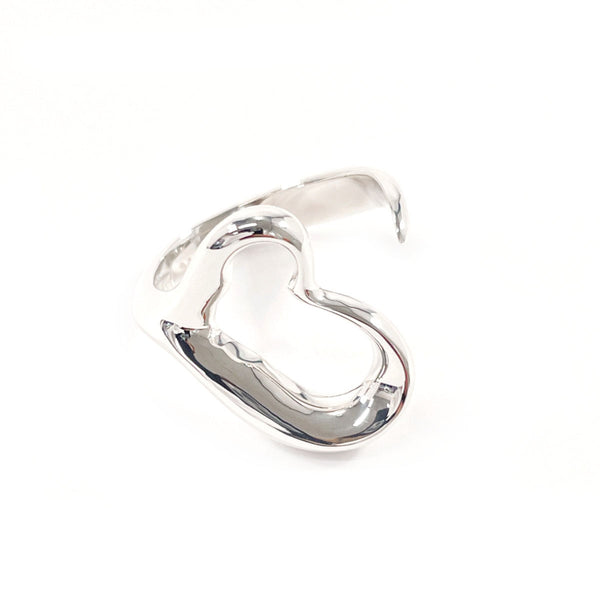 TIFFANY&Co. Ring Open heart Elsa Peretti Silver925 #US 6 3/4 Silver Women Second hand