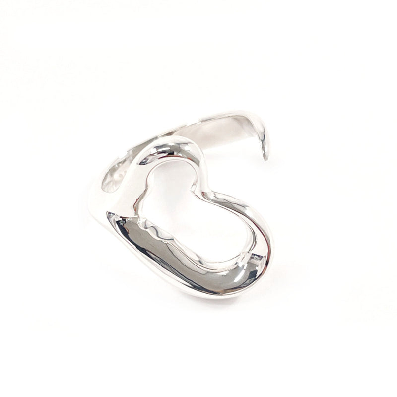 TIFFANY&Co. Ring Open heart Elsa Peretti Silver925 #US 6 3/4 Silver Women Second hand