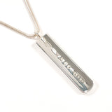 TIFFANY&Co. Necklace 1837 Bar Pendant Silver925 Silver unisex Second hand