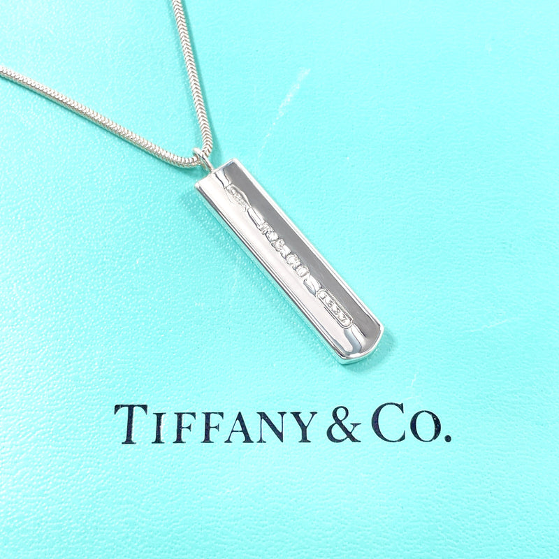 TIFFANY&Co. Necklace 1837 Bar Pendant Silver925 Silver unisex Second hand