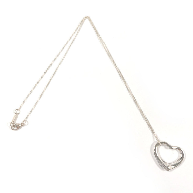 TIFFANY&Co. Necklace Open heart Elsa Peretti Silver925 Silver Women Second hand