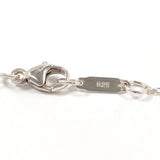 TIFFANY&Co. Necklace Open heart Elsa Peretti Silver925 Silver Women Second hand