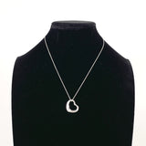 TIFFANY&Co. Necklace Open heart Elsa Peretti Silver925 Silver Women Second hand