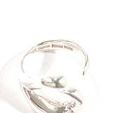 TIFFANY&Co. Ring Open heart Elsa Peretti Sterling Silver #US 4 1/2 Silver Women Second hand
