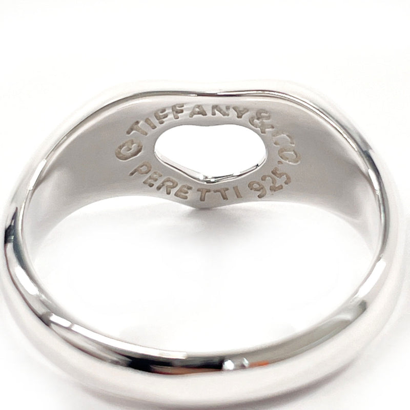 TIFFANY&Co. Ring Open heart Elsa Peretti Silver925 #US 5 3/4 Silver Women Second hand